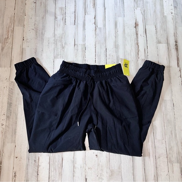 Women's Lined Winter Woven Joggers - All in Motion Black Small - Picture 7 of 10